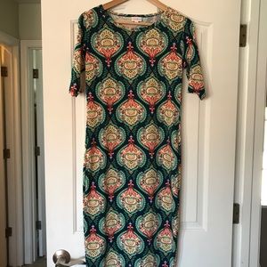 Lularoe Julia Dress - ornament design